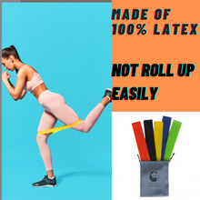 Load image into Gallery viewer, Slim Panda Resistance Loop Bands- 5Pcs,12 inch Booty Bands
