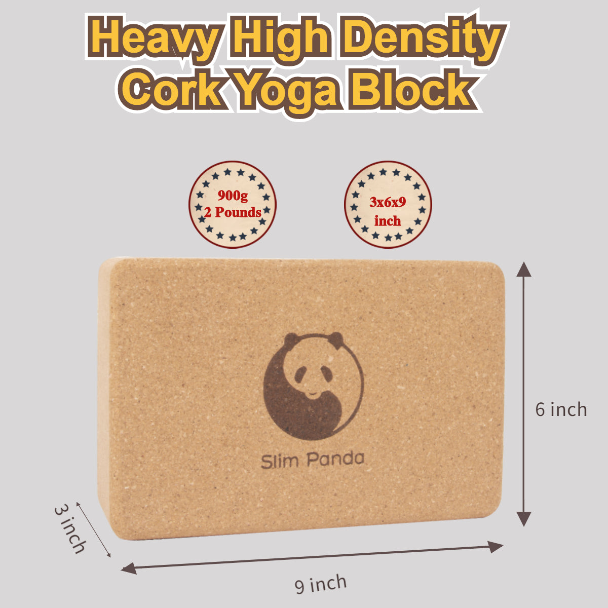 Soft Foam Yoga Block 3x 6x 9