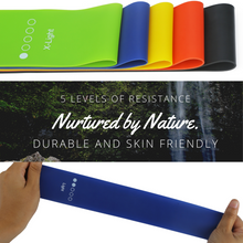 Load image into Gallery viewer, Slim Panda Resistance Loop Bands- 5Pcs,12 inch Booty Bands