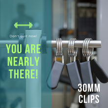 Load image into Gallery viewer, Slim Panda 24mm 25mm 28mm 30mm Barbell Clips for Dumbbell Bars