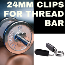 Load image into Gallery viewer, Slim Panda 24mm 25mm 28mm 30mm Barbell Clips for Dumbbell Bars