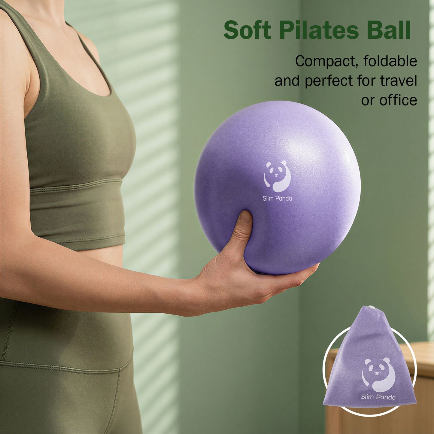 Enhance Your Workout: 9-Inch Pilates & Core Stability Ball