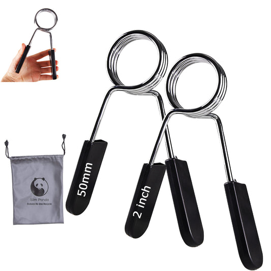 Slim Panda 2 inch Barbell Clips for Olympic Bars