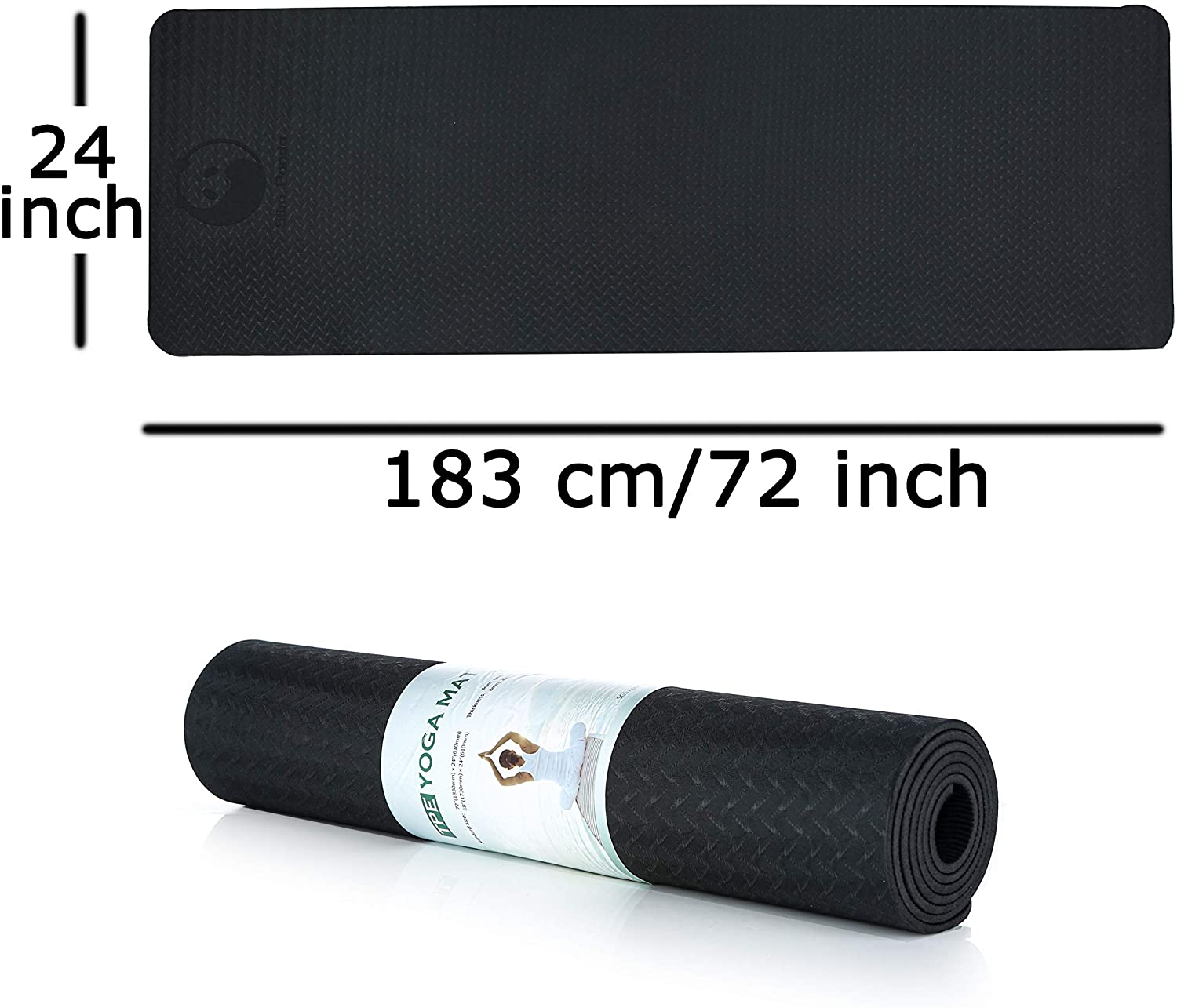 Slim Panda Yogamat Scrunchie om mee te nemen (yogamat niet inbegrepen Slim Panda Yogamat Scrunchie om mee te nemen (yogamat niet inbegrepen