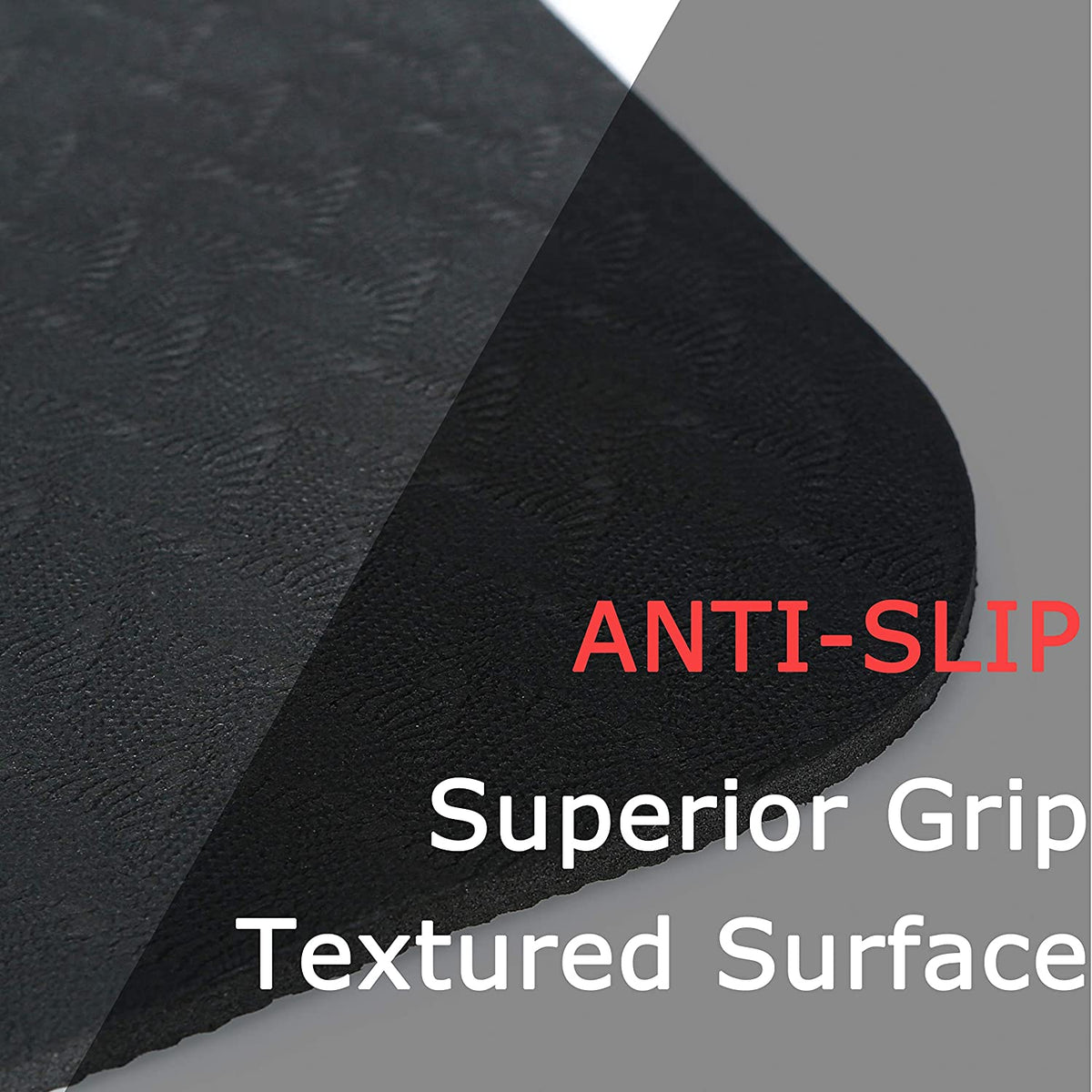 Slim Panda Non Slip Yoga Mat-Black